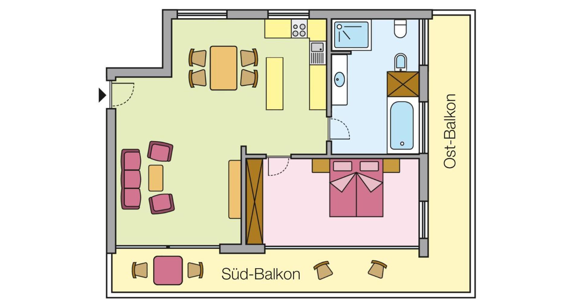 Appartamento Superior con 1 Camera da Letto